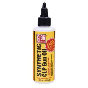 G96 Synthetic CLP Gun Oil 4 oz Bottle