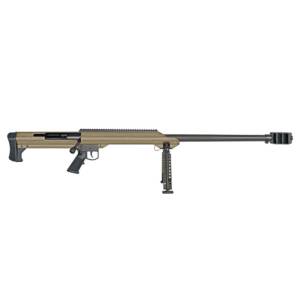Barrett Model 99 Rifle 416 Barrett Single Shot 32" Heavy Barrel FDE Finish w/Bipod and Pelican Hardcase