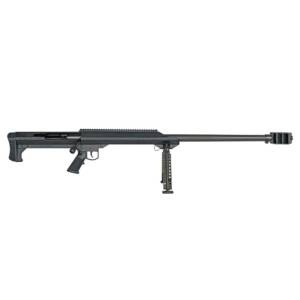 Barrett Model 99 Rifle 50 BMG Single Shot 32" Heavy Barrel Black Finish w/Bipod and Pelican Hardcase