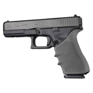 Hogue HandAll Beavertail Handgun Grip Sleeve for Glock 17 Gen 1-2-5 Slate Grey