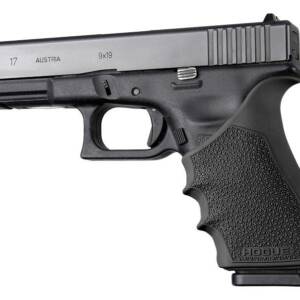 Hogue HandAll Beavertail Grip Sleeve Glock 17 G17 MOS G17L G22 G35 G35 MOS G34 G34 MOS G31 G37 Gen 3-4 Black