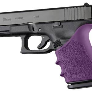 Hogue HandAll Beavertail Grip Sleeve Glock 19 23 32 38 Gen 1-2-5 Purple