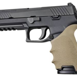 Hogue HandAll Beavertail Grip Sleeve Sig Sauer P320 Flat Dark Earth