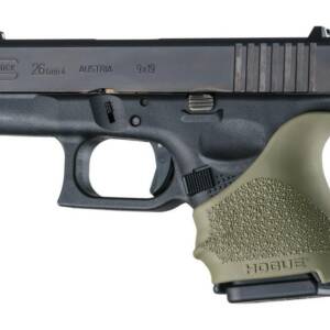 Hogue HandAll Beavertail Grip Sleeve Glock 26/27-OD Green