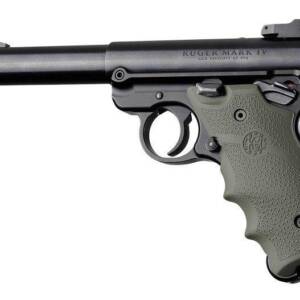 Ruger MKIV Rubber Grip with Finger Grooves OD Green