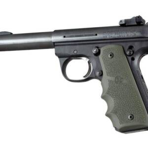 Ruger 22/45 RP Rubber Grip with Finger Grooves OD Green