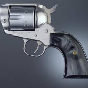 Hogue Ruger Blackhawk/Vaquero Black Pearl Cowboy Panels