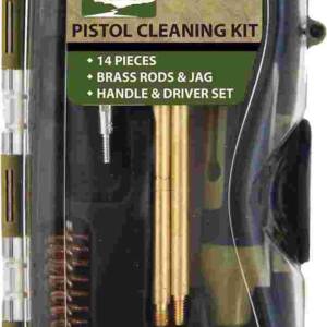 TacShield Sport Ridge 14pc Pistol Cleaning Kit - 40 Cal/10mm Black