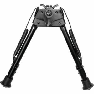 TacShield Heavy Duty Bi-pod Pivot Adjustable 9"-13" Matte Black