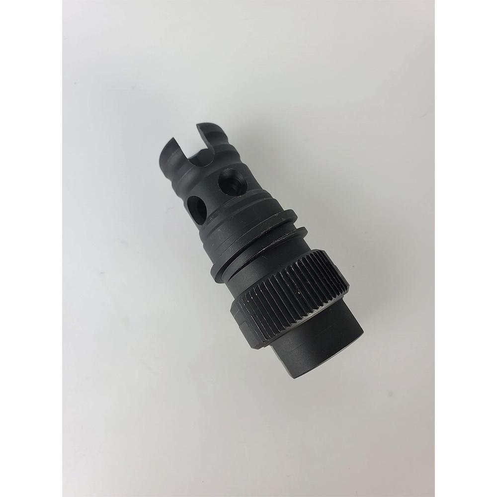 Sylvan Arms SAQD Muzzle Device .30 cal 5/8x24 Black Compatible With Warthog Suppressor