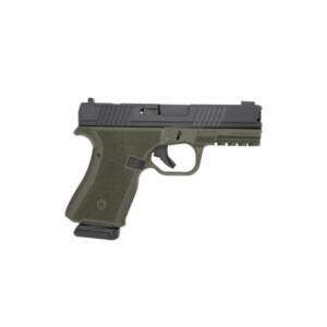 Black Rain Frontline Handgun 9mm Luger 15rd Magazine 3.75" Barrel OD Green/Black Slide Finish Optic Ready