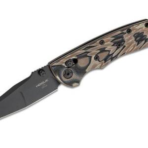 Hogue Deka ABLE Lock Folder: 3.25" Wharncliffe Blade - Black Cerakote Finish G-Mascus Dark Earth G10 Frame