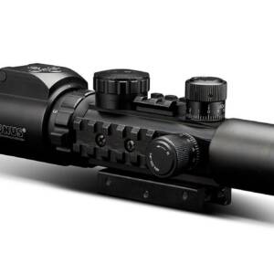 KONUSPRO AS34 Rifle Scope - 2-6x28mm 34mm SFP Engraved/Illum Mil-Dot Black Matte