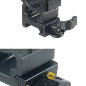 Leapers UTG 2-Piece Max Strength LE Grade Picatinny Rings - 22mm Width 1" - High