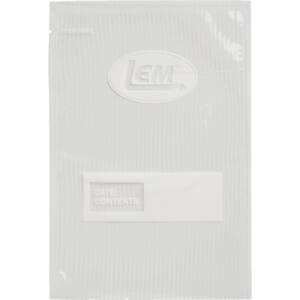 LEM Products MaxVac Quart Vacuum Bags - 8"x12" 100/ct