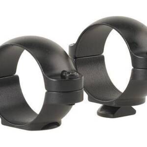 Leupold 2-Piece STD Windage Adjustable Steel Rings 1" Super Low Matte