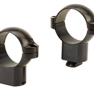 Leupold 2-Piece STD Windage Adjustable Steel Rings 1" Super High Gloss