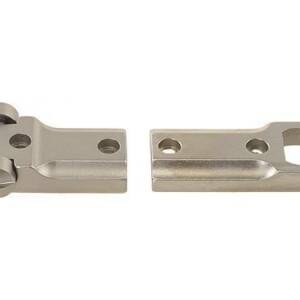 Leupold 2-Piece Standard Steel Base - Winchester 70 Reversible Front & Rear (RVF/R) Silver