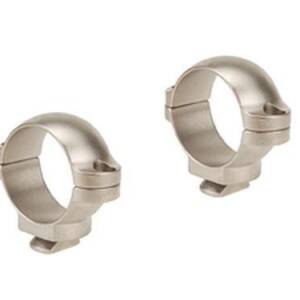 Leupold 2-Piece Dual Dovetail Rings - 1" Low Silver