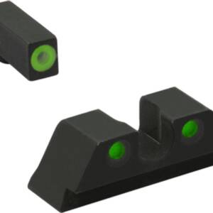 Meprolight ML41545 Hyper-Bright Green Ring Front/Green Rear Sights for H&K VP9/SFP9