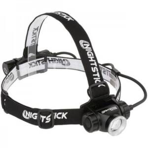 Nightstick Adjustable Beam Headlamp ? USB Rechargeable 1000/600/250 Lumens