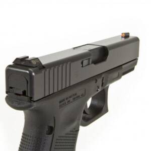 Perfect Dot Off Student Gun Accur8 NS Set w/Org Frnt+Blk Sq for Glk 17-39