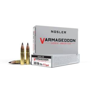 Nosler Varmegeddon Rifle Ammunition .300 AAC 110 gr BSB 2200 fps 20/ct