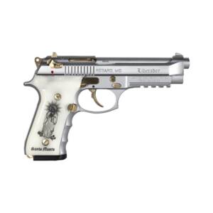 Girsan Regard MC Liberador Handgun 9mm Luger 18rd Magazine 4.9" Barrel Stainless with Santa Muerte Grips