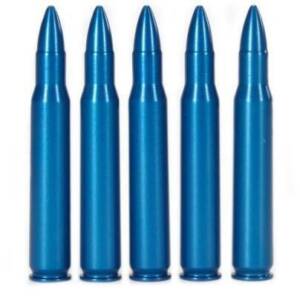 A-Zoom Aluminum Snap Caps 30-30 WIN Blue 5/pk