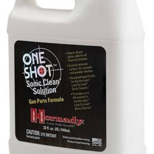 Hornady One Shot Sonic Cleaning Solution - Gun Parts Formula - 1 qt