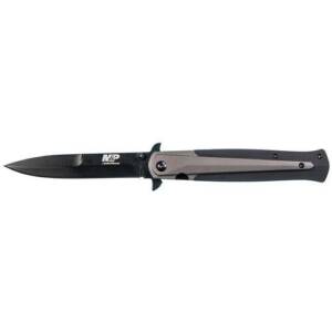 Smith & Wesson M&P 1085898 Dagger Clip Point Folding Knife 3 7/8" Blade Black
