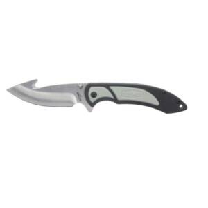 Old Timer Trail Boss Gut Hook Folder Knife 3 1/2" Blade Black