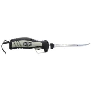 Old Timer 110 Volt Electric Fillet Knife 8" Blade Black and Grey