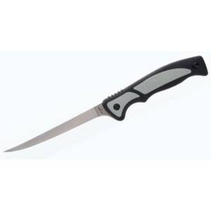 Old Timer Trail Boss Fillet Knife 5 1/5" Blade Black and Grey