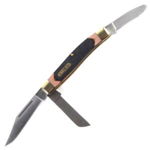 Old Timer Senior Folding Knife 3" Clip Point Blade 3 Blades