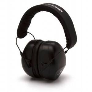 Pyramex VG80 Series Ear Muffs 25dB Black