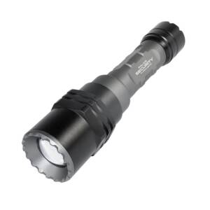 Police Security Flashlights Long Throw Flashlight 700 Lumens Black 1/3 Mile