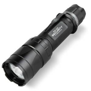 Police Security Flashlights Trac Tact RX Flashlight 1500 Lumens Black