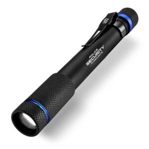 Police Security Flashlights Aura Penlight Flashlight 270 Lumens Black