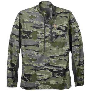 Browning Early Season 3/4 Zip Shirt Ovix S