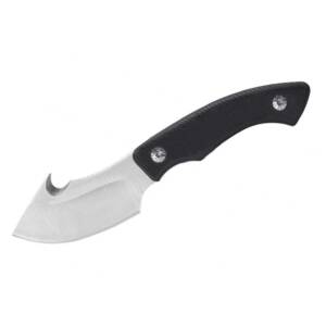 ABKT Elite Grunt Fixed Knife 3" Guthook Blade Black