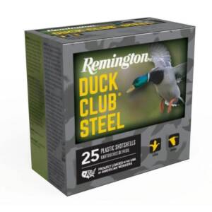 Remington Duck Club Steel Shotshells 12ga 3" 1-1/4oz 1400 fps #4 25/ct