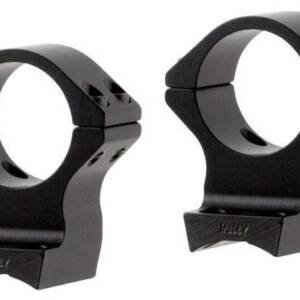 Talley Lightweight Alloy Scope Mount Combo Browning X-Bolt 1" High - Black Anodized