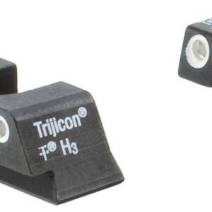 Trijicon Bright & Tough Night Sight Set for Glock 42 & 43 Pistol - Green Front & Green Rear