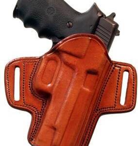 Tagua Gunleather Open Top Belt Holster for Colt Gov't 1911 5" Brown Right Hand