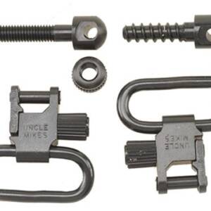 Uncle Mike's QD Machine Screw Type Swivel - 1" Black