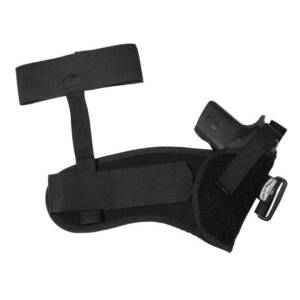Uncle Mike's Sidekick Ankle Holsters Fits 3" - 4" Barrel Med. Autos .32 - .380 cal. - left Hand