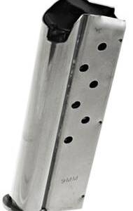 Ruger Officer Style SR1911 Stainless Steel Magazine  9mm Luger 7/rd