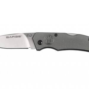 Sarge knives Gray Electro Lock Back Folder