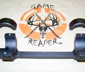 DNZ Game Reaper 1-Piece Scope Mount - Remington 700 LA 1" Low Black
